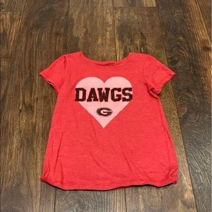 Girls Dawgs shirt size 5